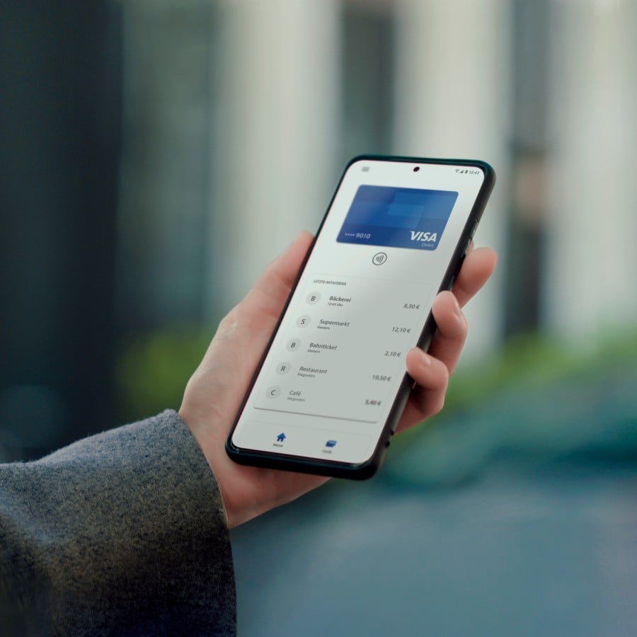 pay with visa on phone