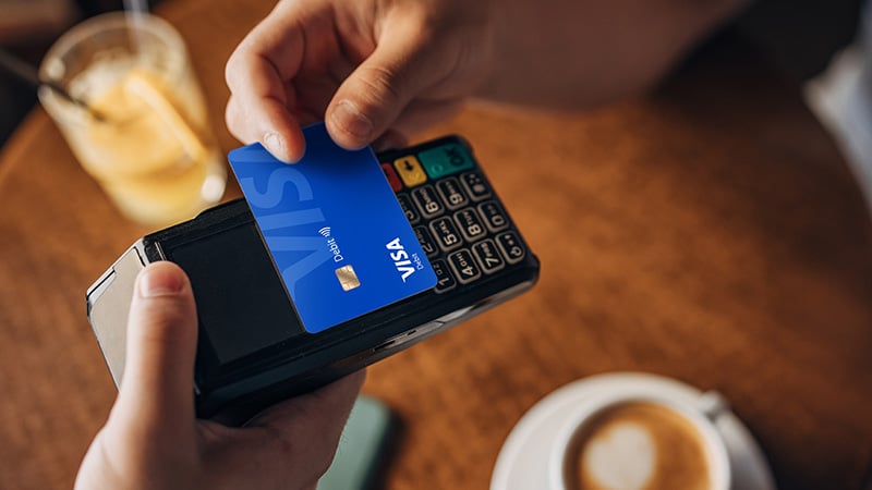 Visa contactless