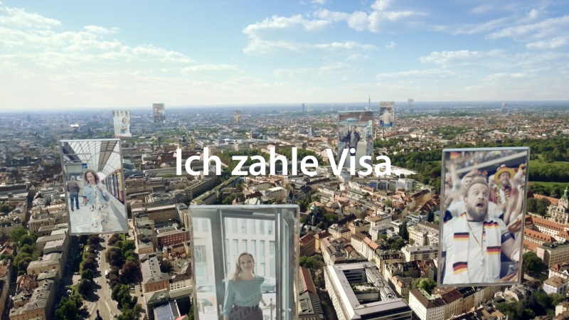 Ich zahle Visa